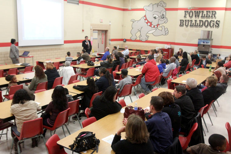 Fowler Elementary School meeting